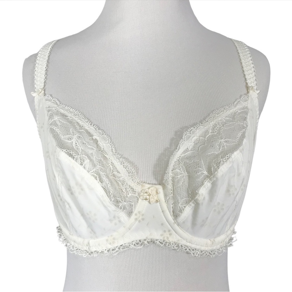 Freya Pollyanna Bra AA5932IVY Color Ivory/Cream Size 36D Lace Floral